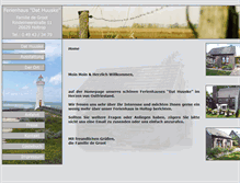 Tablet Screenshot of ferienhaus-dat-huuske.archigraphic.de